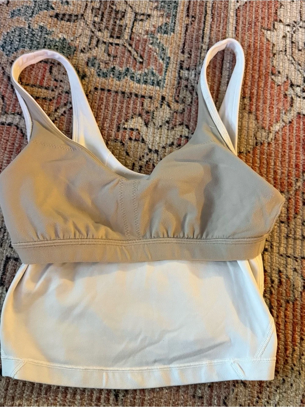 lululemon athletica align tank top in white  size 2 or 4, I cannot remember